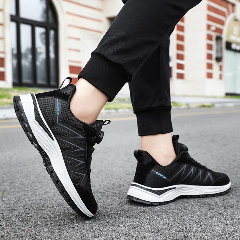 Herren Sneakers Herrenschuhe Bequeme rutschfeste stabile Stoßdämpfung leichte Paarschuhe und Mesh atmungsaktiv Casual Basket Homme