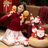 NEU Weihnachtsmann Schneemann Elch Oma Plüschtiere Hohe Qualität Weihnachtsdeko Puppen Stofftiere Weiche Plüschies Geschenk
