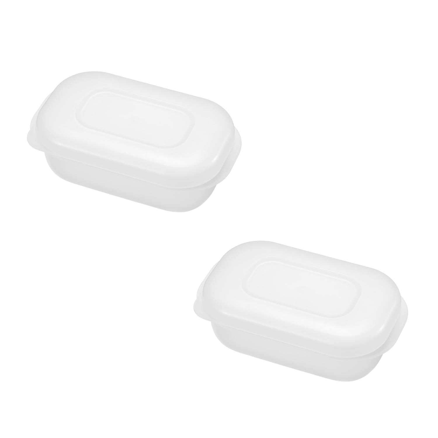 Marna Extreme Frozen Rice Small Exclusive Matte in Microwave and Dishwasher Rice Storage Container R526CL Container, (Web Clear/Made Japan/Includes