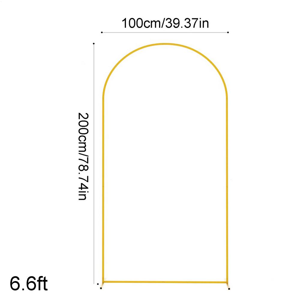 Metalen Boog Achtergrond Stand Goud Bruiloft Feest Boog Achtergrond Deur Frame Voor Verjaardagsfeesten Ballon Bloem Decoraties