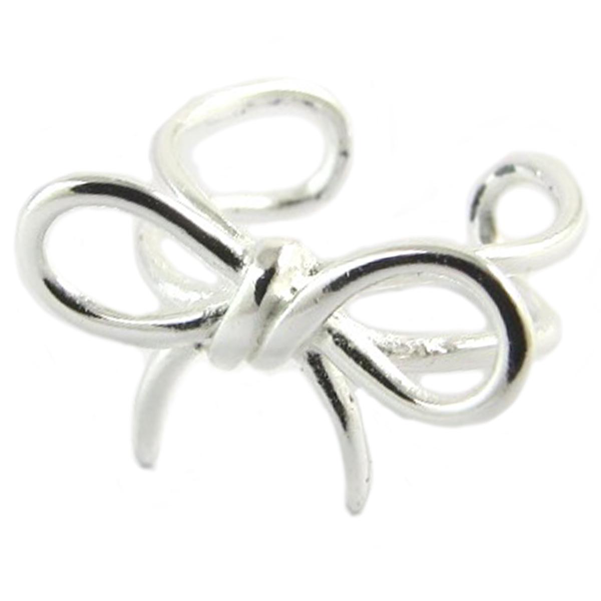 

Les Trésors De Lily [Q2883] - Серьги-кольца Серьги Romantic Knot серебро - 12x7 мм