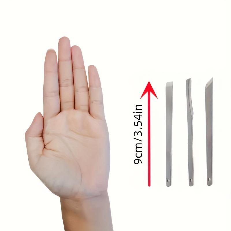 3Pcs Pedicure Tools For Feet Stainless Steel Foot Scrubber Dead Skin Remover Foot Scraper Knife Scraping Manicure Tool