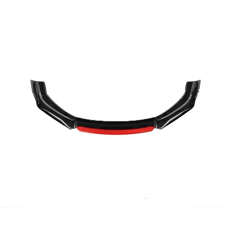 Car bumper gloss front shovel chin spoiler splitter General Motors modified front lip anti scratch strip collision avoidance