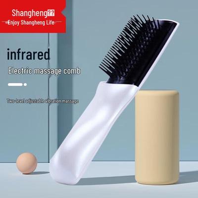 Infrared Vibration Scalp Massager Comb CN Plug (adapter Included)