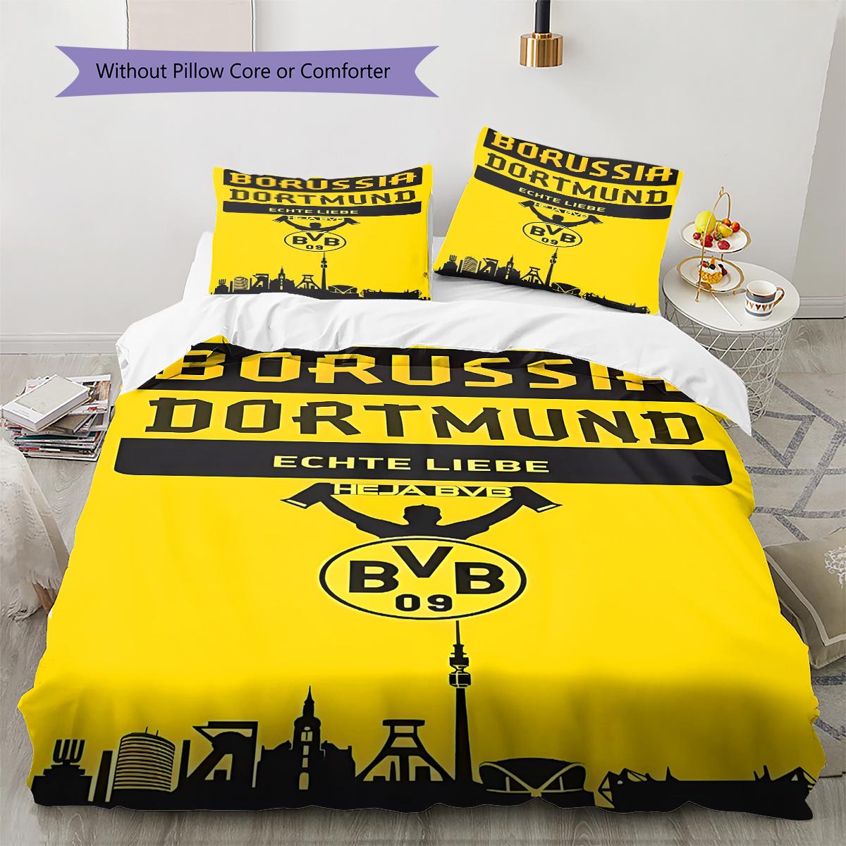 

Постельное белье с узором BVB, Комплект с одеялом, Пододеяльник, Наволочка, Домашний подарок на день рождения (1 пододеяльник + 2 наволочки, без наполнителя) 135x200cm