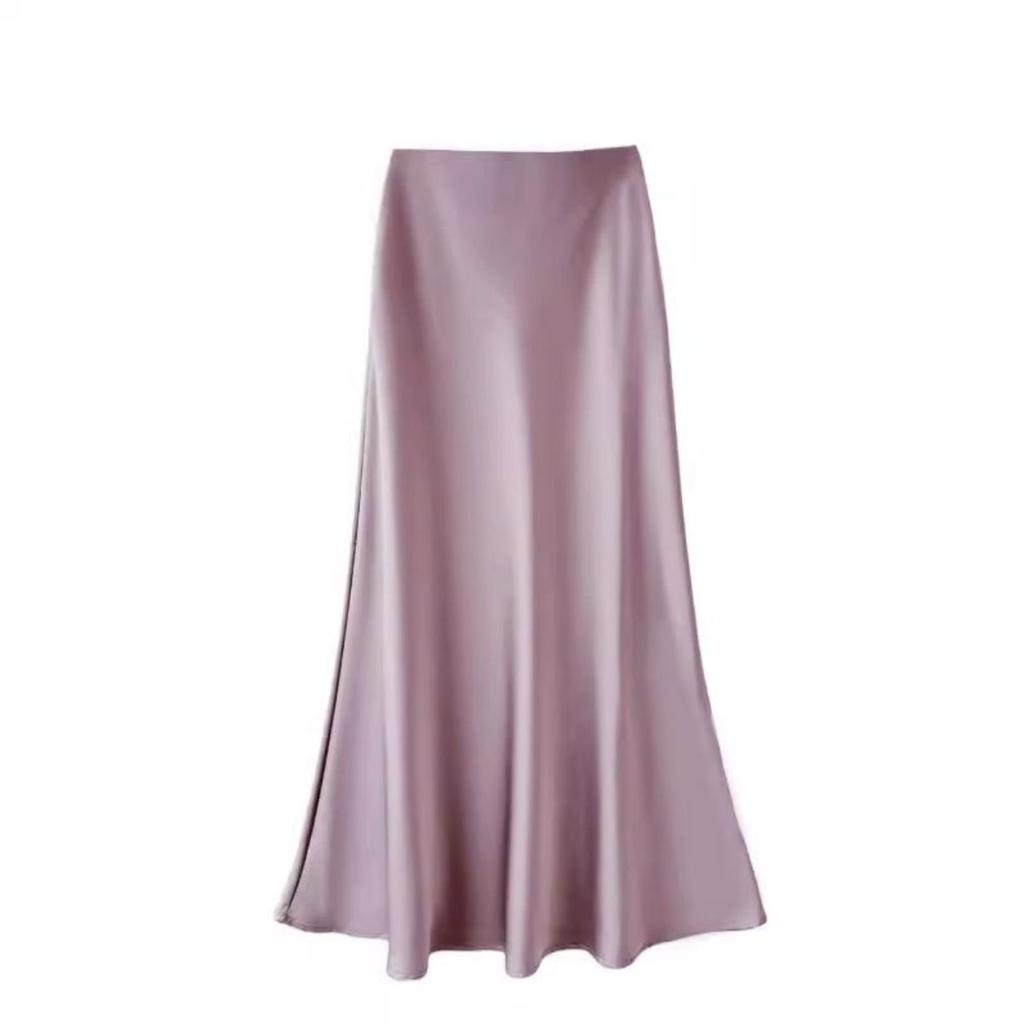 Women's Skirts High Waist Drape Skirt