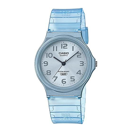 [Casio] Часы Casio Collection [Отечественный оригинальный продукт] MQ-24S-2BJF Унисекс Прозрачно-голубой