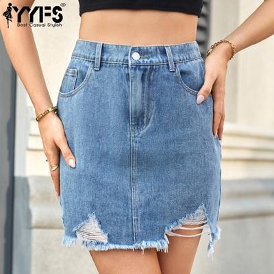 Women's Solid Color Print Casual Summer Spring Skirts