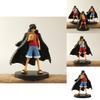 One Piece Luffy Pvc Figurine With Cloak Anime Gift For Collectors