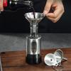 Mini Funnel 3-piece Set, Made of Stainless Steel, Durable and Drop-resistant, Convenient for Transferring Liquids