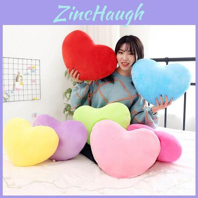 Pp Cotton Filled Heart-shaped Plush Toy For All Ages
