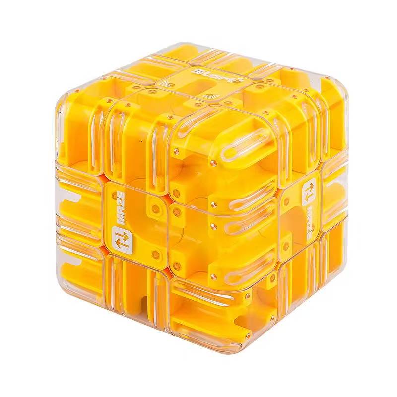 3D Maze Magic Cube Fidgeting Playthings Children Labyrinth Creativity Puzzle Intelligence Cube Logical Thinking Anti Stress Learning Playthings