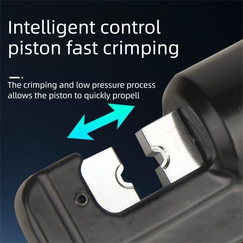 4-70mm² Lithium Battery Copper Aluminum Terminal Charging Crimping Electrician Tool Portable Electric Hydraulic Crimping Plier