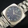 USED AUTOMATIC 46943 VINTAGE ORIENT JAPAN MENS BLUE COLOR DIAL WATCH a702237-5 R123-a702237