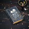 Handmade The Lovers Tarot Leather Journal – 200 Pages Gothic Spell Book of Shadows Grimoire Witchy Gifts For Women, Witch Notebook