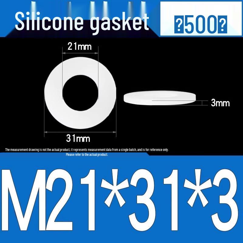 Silicone High-Temp Waterproof Gasket & Shock Absorbing Seal Pad