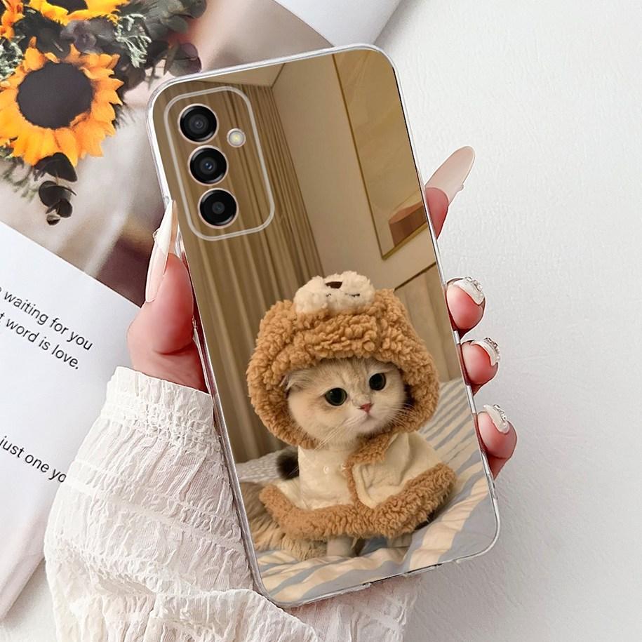 Case For Samsung Galaxy M13 M23 M33 M53 5G Cover SM-M236B SM-M336B SM-M536B SM-M135F Popular Dragon Cartoon Soft Silicone Bumper