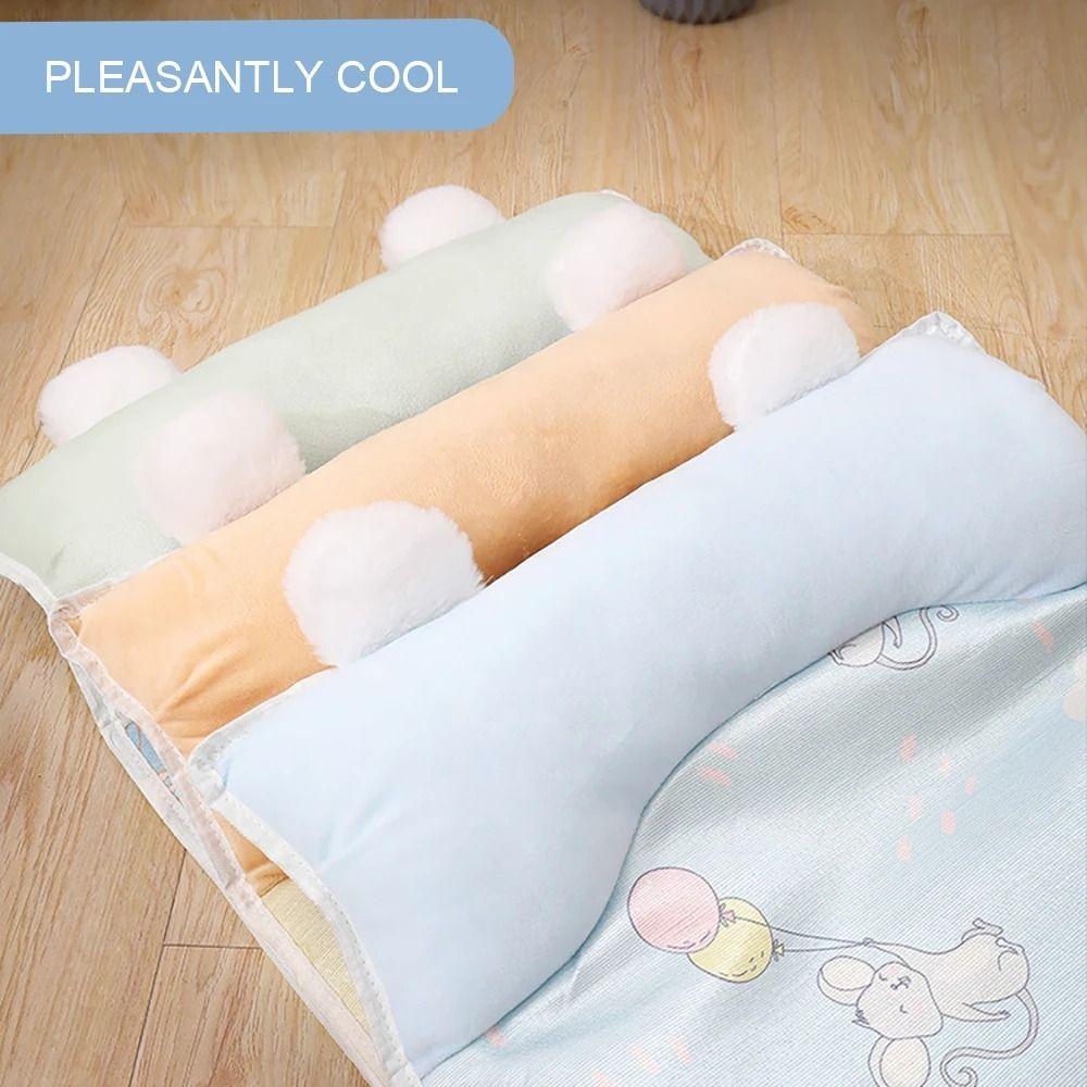 Anti-Slip Ice Silk Dog Cat Bed Breathable Cooling Pet Mat Cool Blanket Dog Ice Pad Nest  for Summer