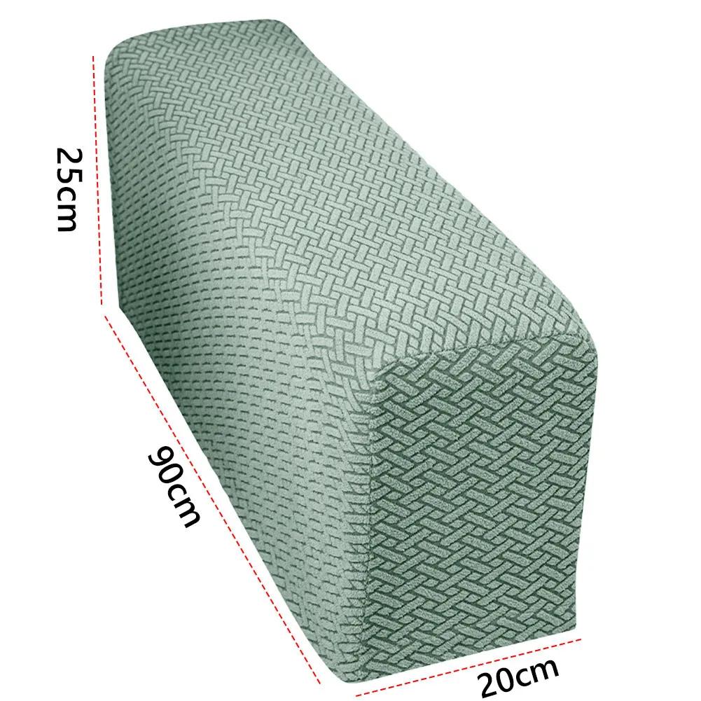 1PCS Furniture Protector Washable Armchair Slipcovers Checkered Pattern Armrests Chair Covers for Chairs Sofas Couch Arm Cover