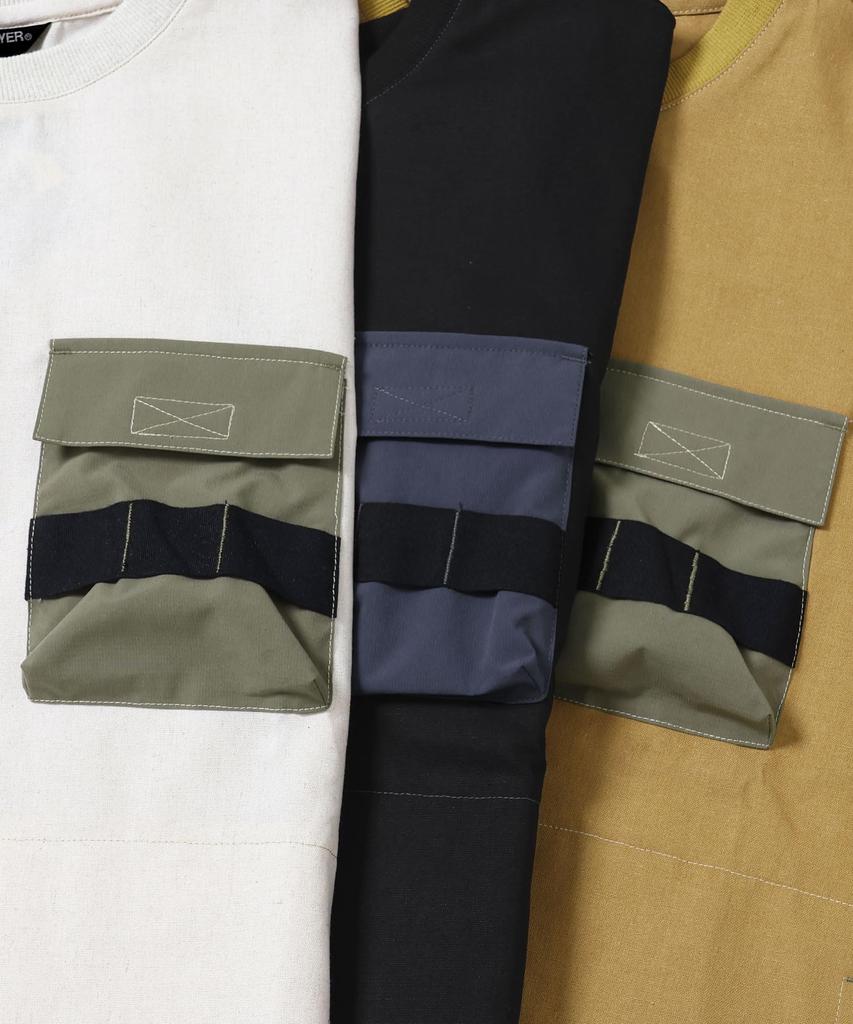 ROKX Kollaborationsstoff Kurzarm Medium Schwarz [Cliff Mayer] T-Shirt Herren