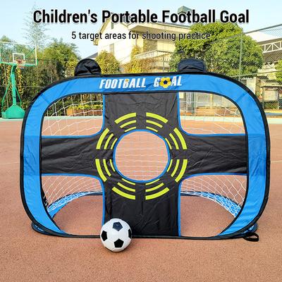 Portable Kids Soccer Goal with Target Zones Pop Up Foldable Easy To Carry Perfect for Backyard