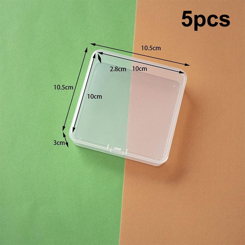 Pp Aufbewahrungsbox Mini Transparenter Kunststoffbehälter Quadratisch Rechteckig Verpackungsbox Für Schmuck Perlen Kleine Gegenstände