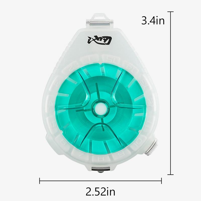 Multifunctional Fishing Line Winding Board Storage Box With Anti-Reversal Device Fishing Accessories
