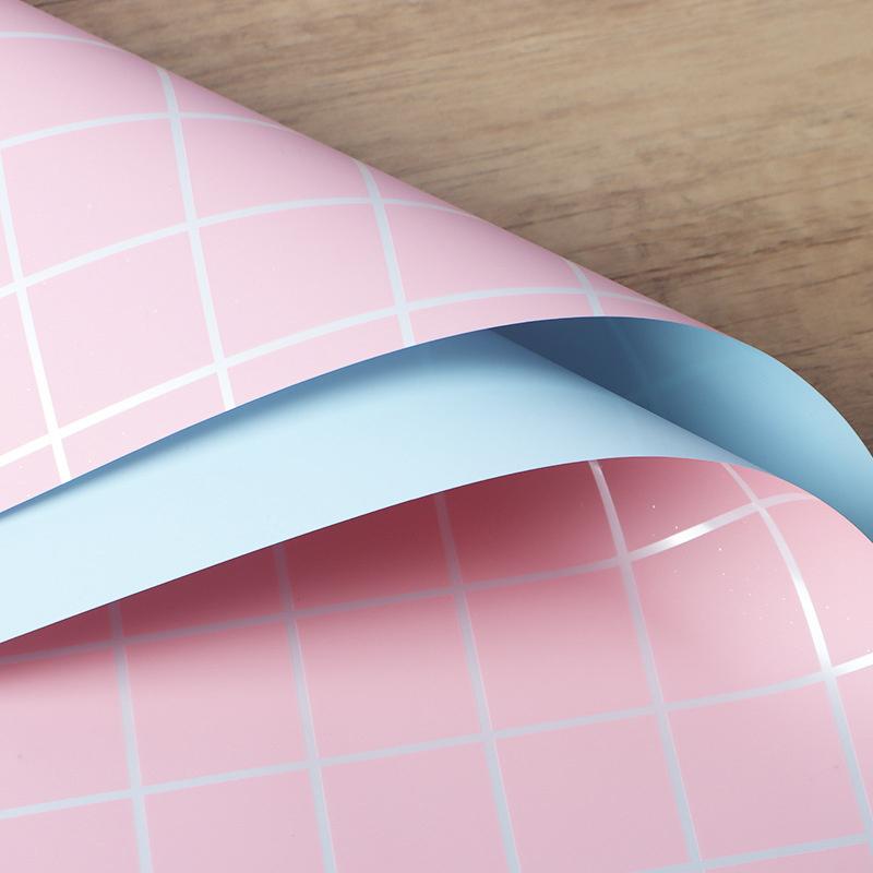 20Pcs Waterproof Floral Wrapping Paper Double Sided Elegant Letter Printed Bouquet Packing Material Bouquet Wrapping Paper