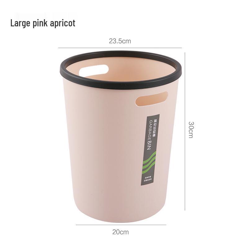 Multi-Room Trash Can: Kitchen, Bathroom, Bedroom, Office Use - Simple Classification Paper Basket
