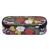 Pencil Pouch High Capacity 300D Polyester Zip Around Closure with Mesh Pocket Removable Divider and Pen Slots for Boys Girls