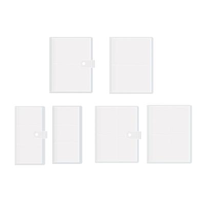 2xWaterproof PP File Storage Bag with Insert Pages Feature Snap Button/without Snap Button Design Document Organization