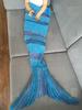 Acrylic Striped Mermaid Blanket For Home Office And Lounge Decor