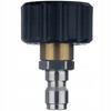 Rosfix Adaptor Rotativ M22x1.5 la 3/8 Quick Connect – Rezistență Ridicată la Presiune 4000 PSI | Inox + Alamă | 30 l/min | 90°C