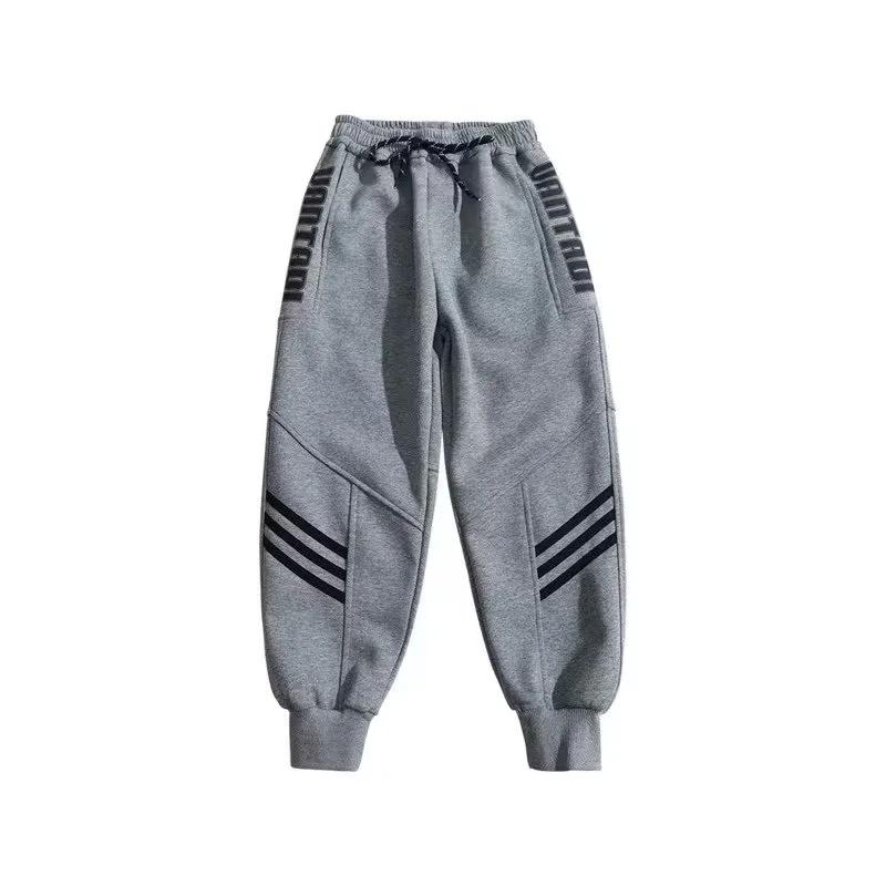 Spring 2024 Versatile Boys' Casual Pants - Children's Autumn Wear for Babies, Middle, and Large Kids