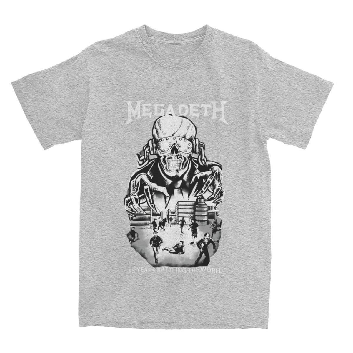 

Vintage TShirt Metal Rock Band 100 Cotton TShirts Megadeths Graphic Print Trending Tee Shirt for Men Summer Short Sleeve Tees S
