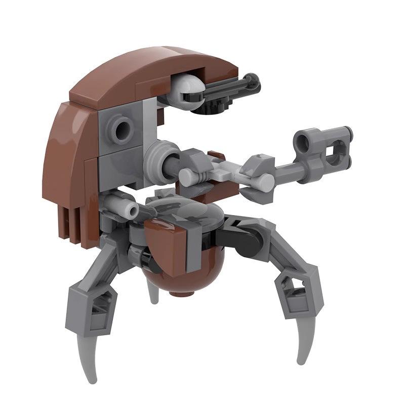 Building Block Compatible 44416 Destroyer Robot, Planet Series Assembled Building Block Puzzle