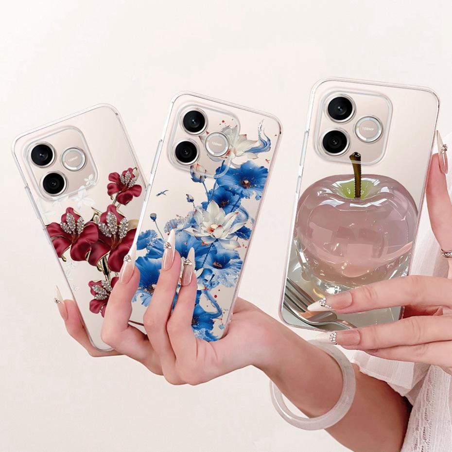 Klare TPU Hülle Für Honor 600 Lite 5G Neuestes Style Handyhüllen Für Honor600 600Lite Weiche Silikon Hüllen Bumper