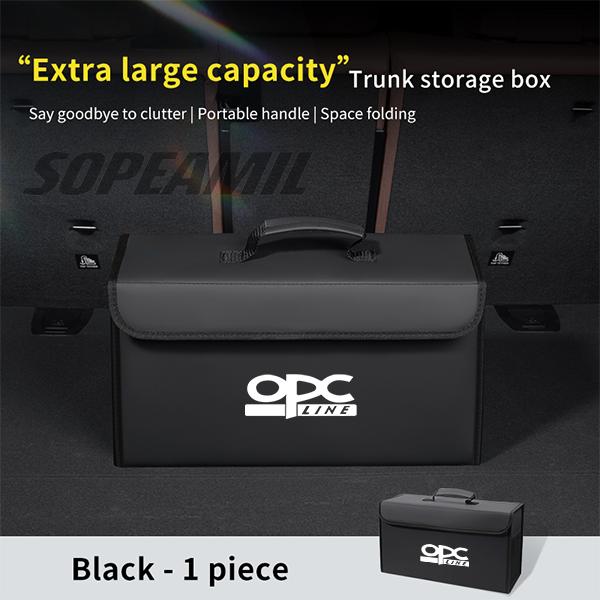 Car Storage Box Large Capacity  Foldable Stowing Tidying Bag For Opel OPC Line INSIGNIA Astra Corsa Delica Grandland GTC Zafira