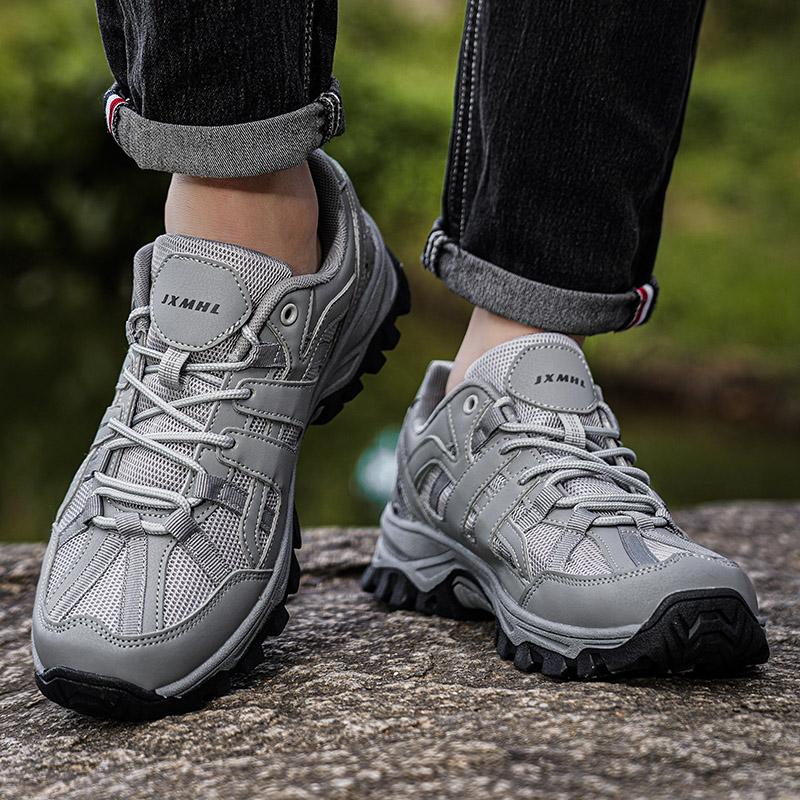 Breathable Mesh Climbing Shoes for Men Women Anti-slip Outdoor Hiking Sneakers Camping Trekking Trainers Wear-resistant Sports Shoes