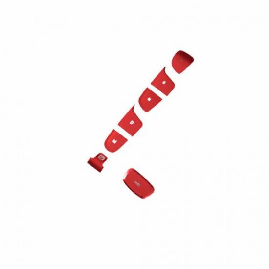 For Buick Envision 2021-2024 Red Alloy Center Console Gear Shift Sticker Trim