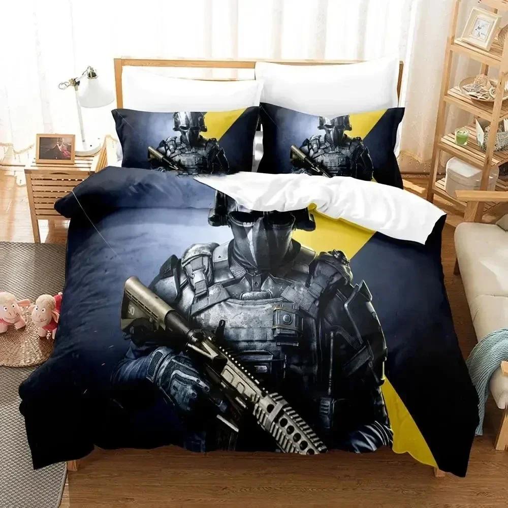 Game XDefiant Bedding Set Boys Girls Twin Queen Size Duvet Cover Pillowcase Bed Kids Adult Fashion Home Textile Customizable