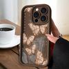 Phone Case For Oppo Reno15 Reno14 Reno13 Reno12 Reno11 Reno10 Reno8 Z T F Pro Plus 5G Soft TPU Back Cover Retro Brown Butterfly