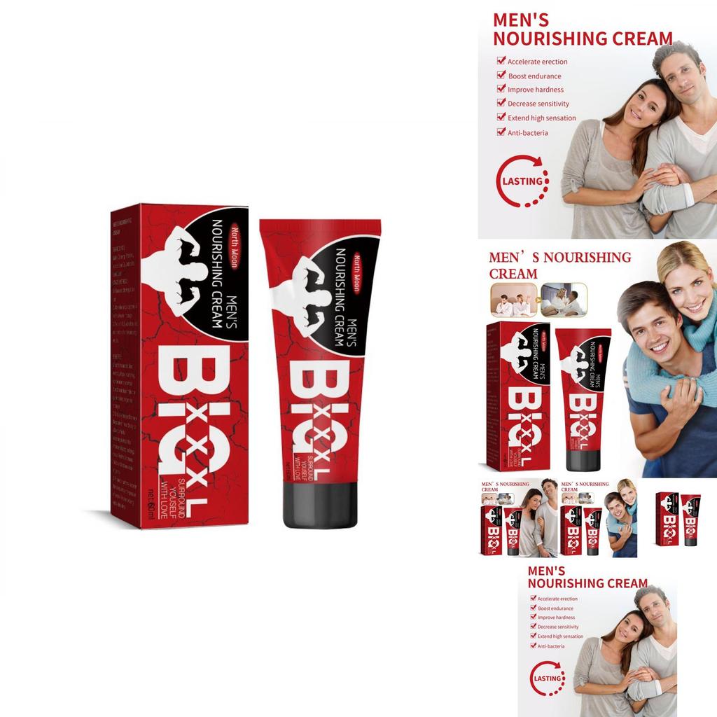 North Moon Men's Nourishing Cream For Vigor And Hydration With Massage Benefits