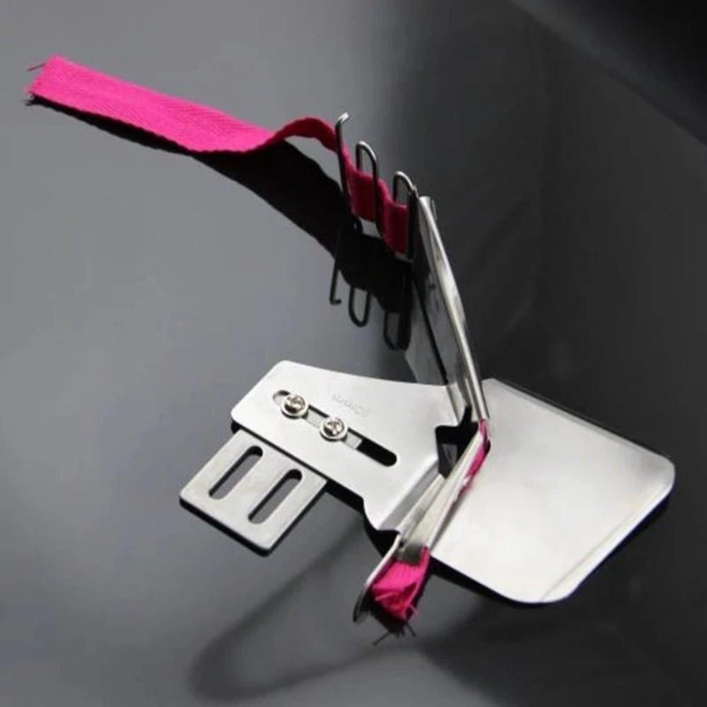 Precision Bias Binder Attachment Efficient Production Four Fold Pull Tube  Sewing Accessories