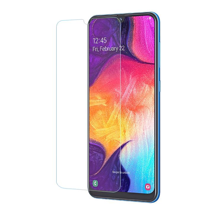 

Захисна плівка для екрана Samsung Galaxy A50, 0,3 мм, із заокругленими краями, вибухозахищена, HD прозора, із загартованого скла Type A