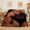 Classic Twilight Saga Edward Bella Flannel Blanket Soft Warm Throw Blanket for Bedroom Living Room Bed Travel Camping Picnic