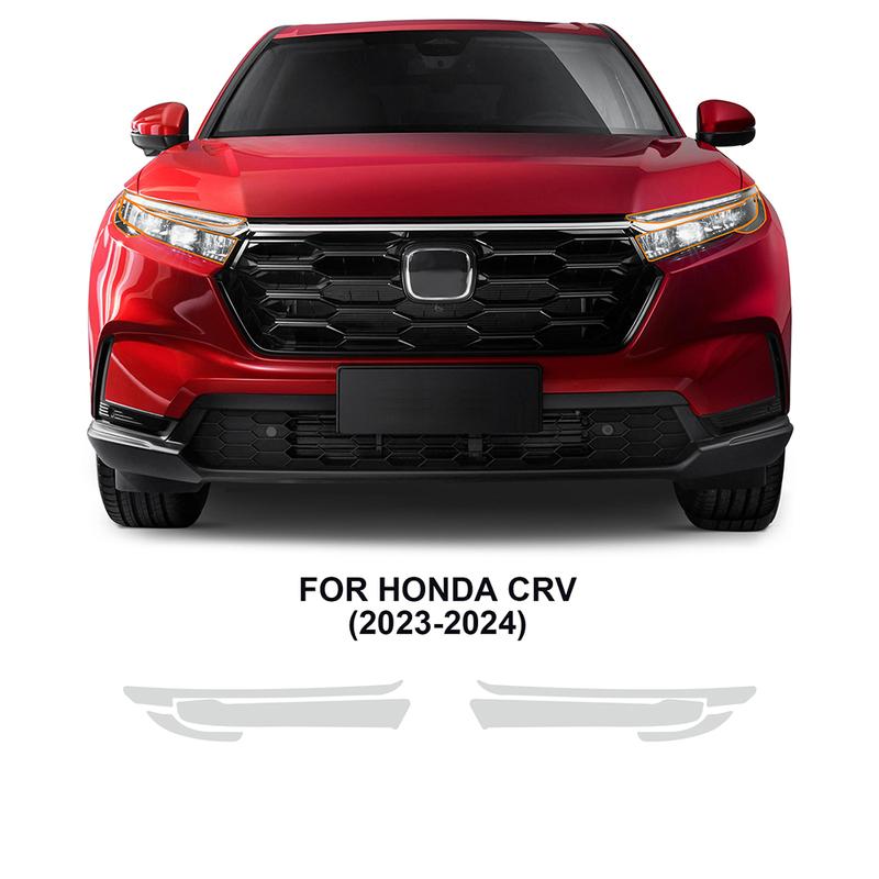 Lampe Avant Anti-Rayures Transparente pour HONDA CRV -2024 Phare de Voiture Extérieur TPU Pré-découpé Original Film Protecteur ppf