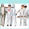 Atemberaubendes Blechmann-Cosplay-Kostüm aus dem Zauberer von Oz für Familienspaß und Halloween-Feiern