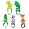Interactive Squeaky Rope Dog Toy Plush Chew Toy with Sound Dental Cleaning Engaging Play Toys for Small Medium Large Dogs