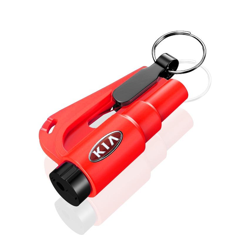 2025 Fashion New 3-in-1 Car Safety Hammer Auto Emergency Glass Window Breaker Car Tool For KIA Cerato Sportage R K2 K3 K5 Sorento Sportage R Rio Soul